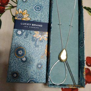 Lucky Brand Semi Precious Accents Necklace